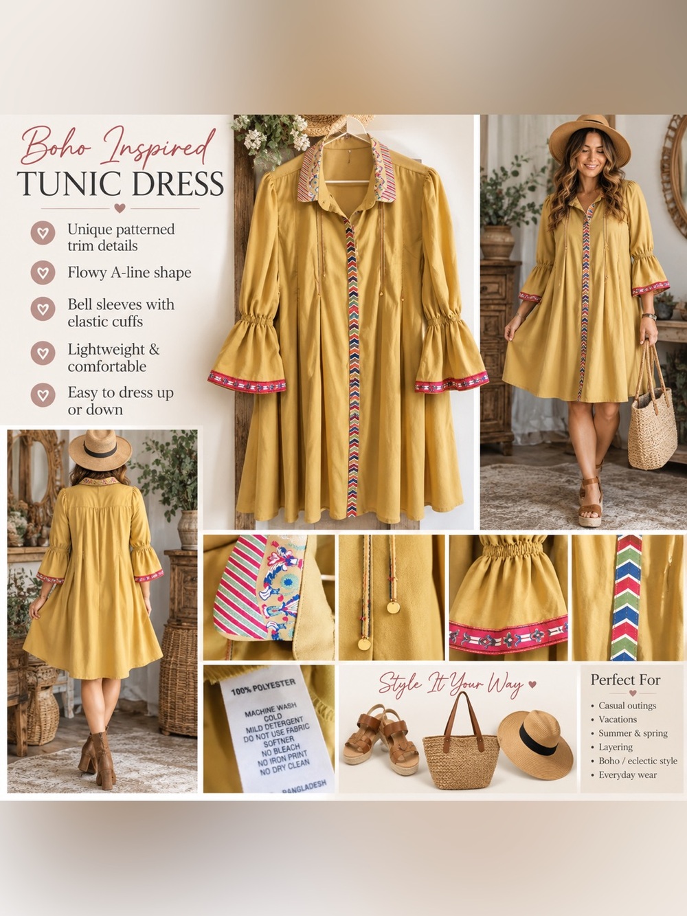 Sailor dress medium. Woman’s midi beautiful details